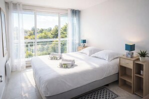 1 makuuhuone, silitysrauta/-lauta, Wi-Fi