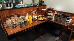 Frokostbuffé er inkludert hver dag