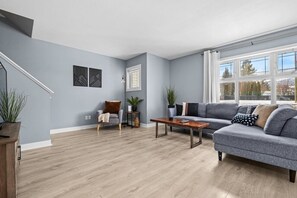 TV connectée, cheminée