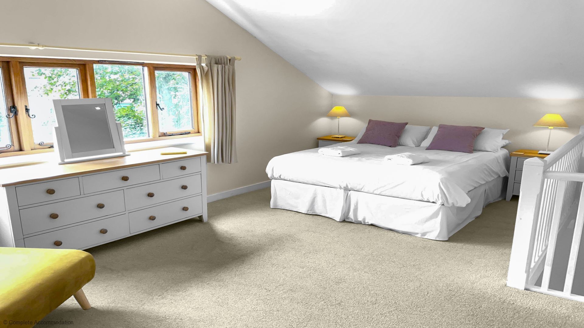 1 bedroom, iron/ironing board, travel crib, free WiFi