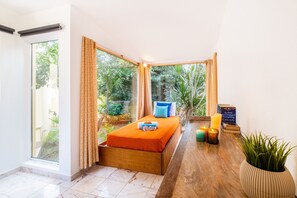4 quartos, cofres nos quartos, ferros/tábuas de passar roupa