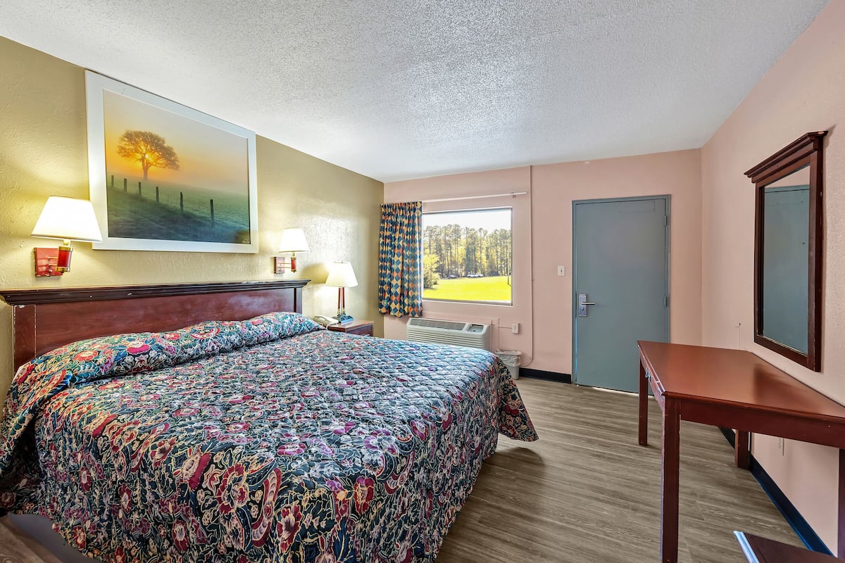 Economy-Doppelzimmer zur Einzelnutzung, 1 Queen-Bett