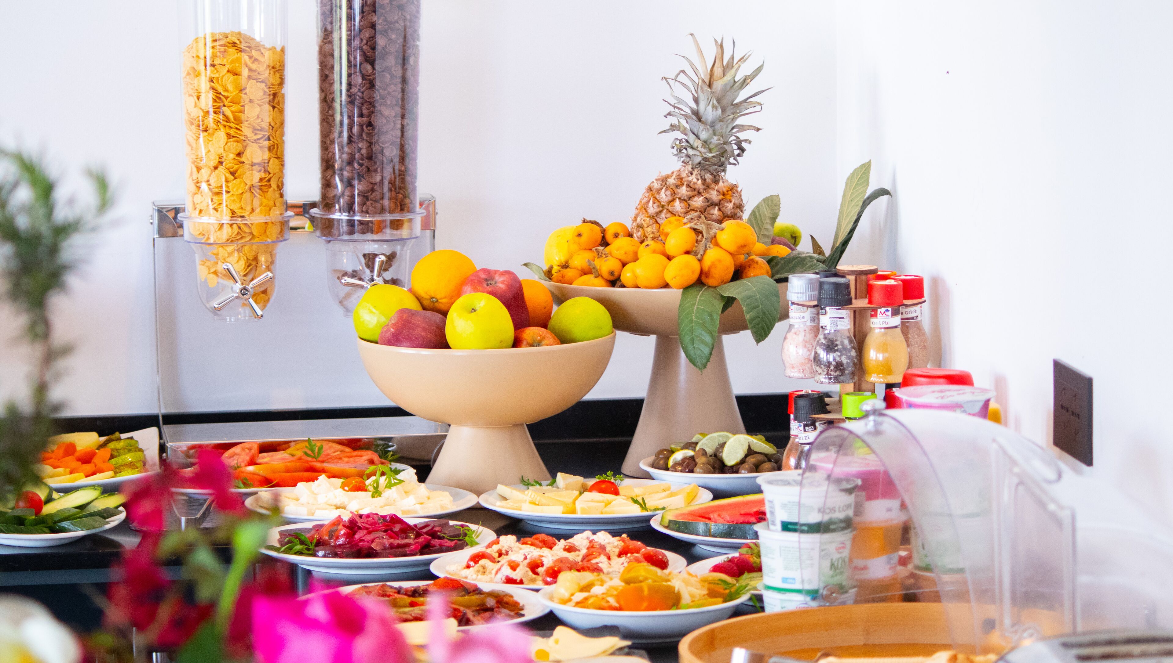 每日供應吃到飽早餐 (每人 EUR8)