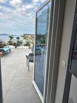 Honeymoon Suite, Partial Sea View | Terrace/patio