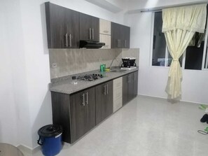 Private kitchen - Cómodo Departamento en Santa Rosa de Cabal 3 Habitaciones con Ambiente Familiar (Risaralda)