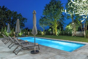 Piscine chauffée