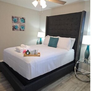3 bedrooms, desk, iron/ironing board, WiFi
