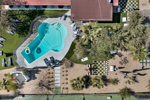 Una piscina climatizada