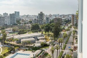 Blick von der Unterkunft