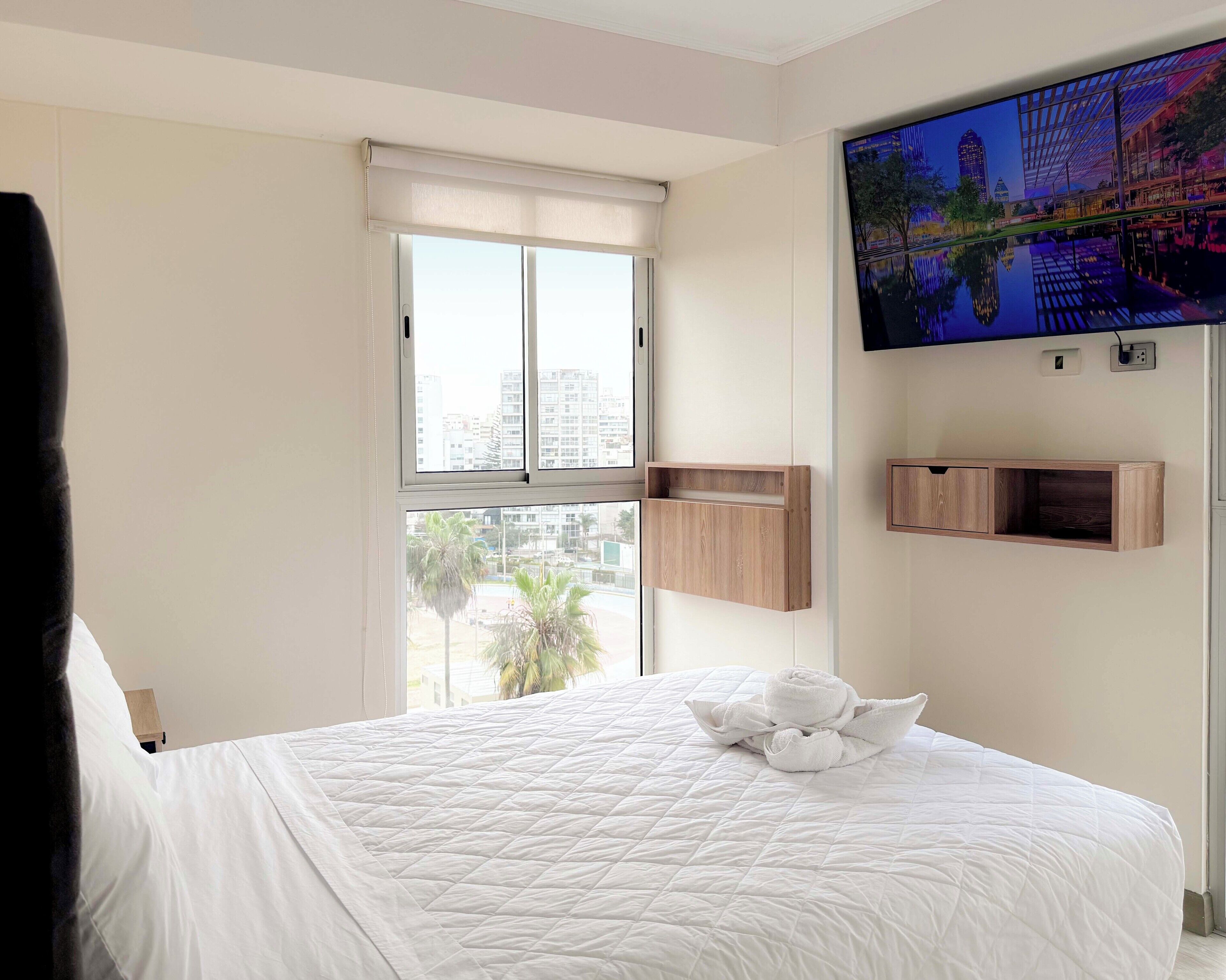 1 Schlafzimmer, Bügeleisen/Bügelbrett, kostenloses WLAN, Bettwäsche