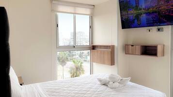 1 Schlafzimmer, Bügeleisen/Bügelbrett, kostenloses WLAN, Bettwäsche