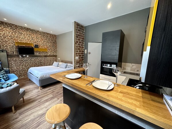 1 bedroom, desk, iron/ironing board, free WiFi - My Little Home - Le Vieux Lille de Rousseau (Lille)