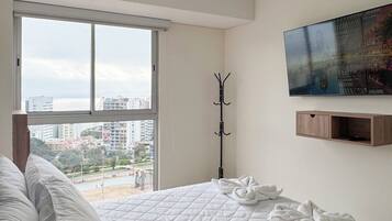 1 Schlafzimmer, Bügeleisen/Bügelbrett, kostenloses WLAN, Bettwäsche