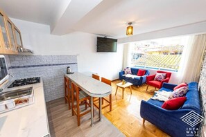 行政公寓 | 起居區 | 平面電視