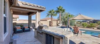 Near Estrella Mtn! Desert Escape w/ Outdoor Oasis