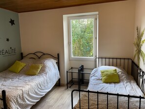 2 sovrum, gratis wi-fi och sängkläder