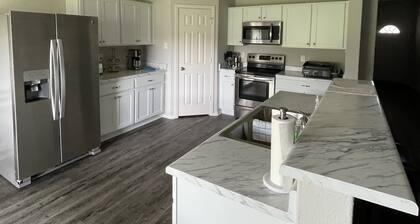 Like New Home close to town family friendly, quiet and close to amenities.