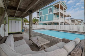 Una piscina climatizada