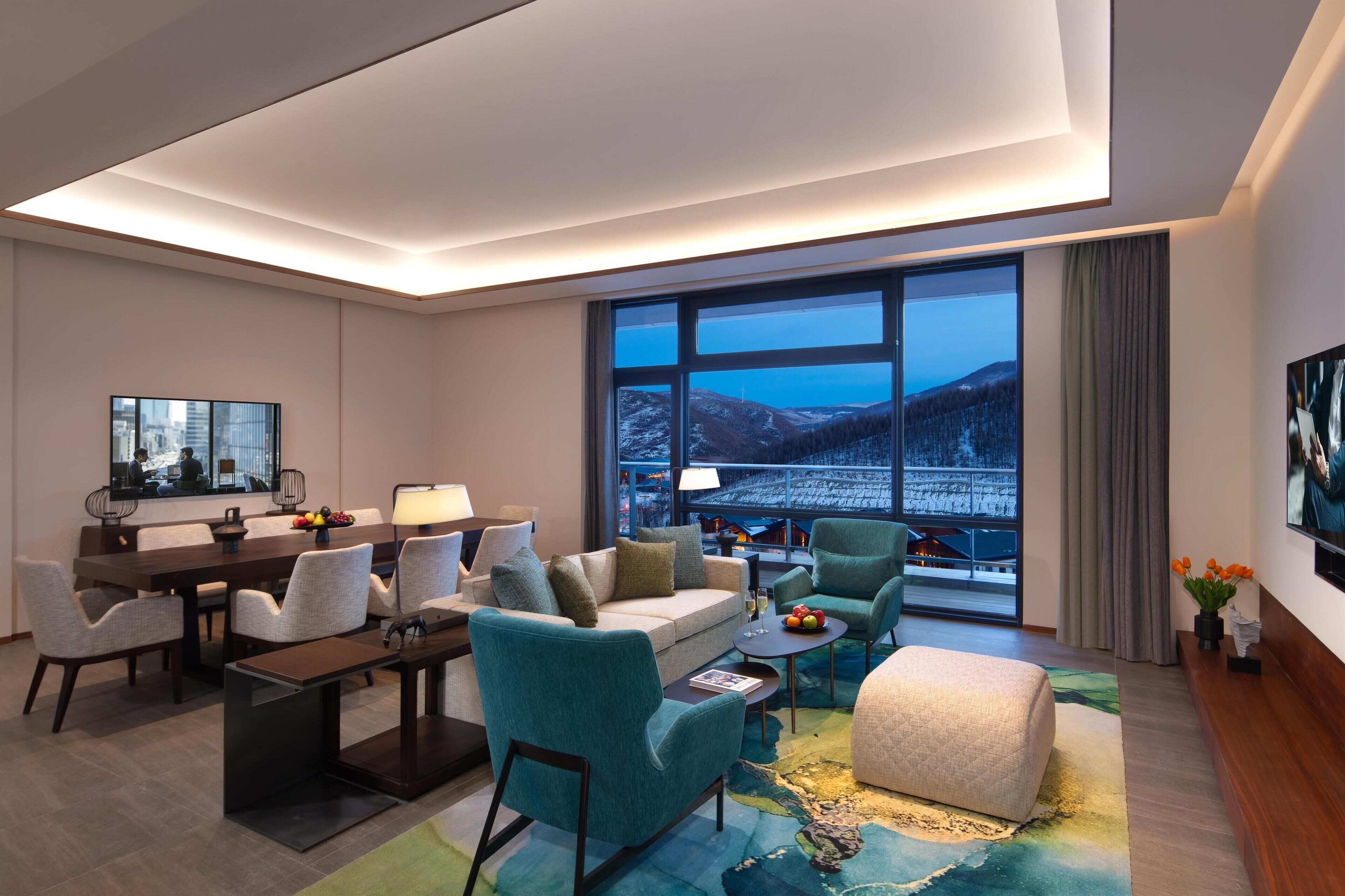 Premier-Apartment, 2 Schlafzimmer | Ausblick vom Zimmer