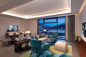 Apartamento premier, 2 quartos | Vista do quarto