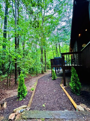 Overnattingsstedets uteområder