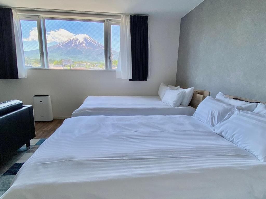 Deluxe Family Room  Mt. Fuji View  (Non-Smoking) | Premium bedding, desk, laptop workspace, soundproofing