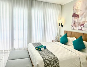 Family Apartment | 2 bedrooms, free WiFi - The Bay Sunflower Apartment (Nusa Dua)