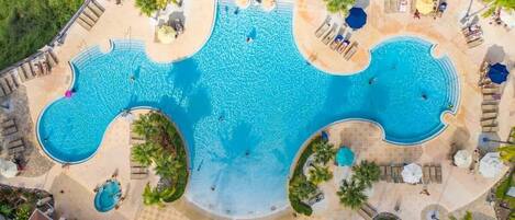 Außenpool, beheizter Pool