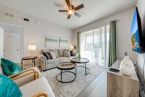 Smart TV, foosball, table tennis, video library