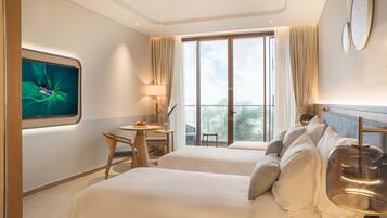 3 chambres, minibar, espace de travail pour ordinateur portable