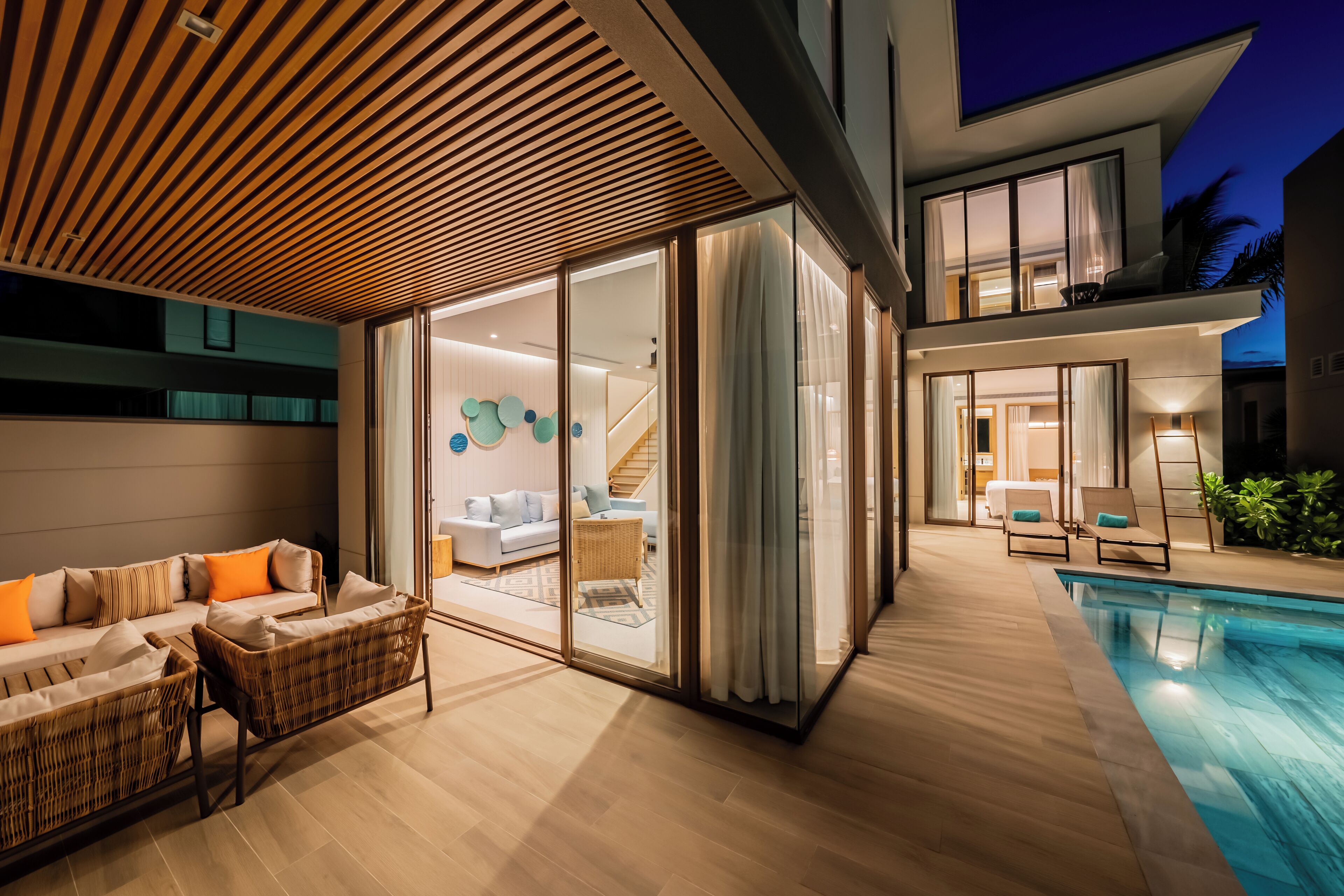 Deluxe Villa, 3 Bedrooms, Private Pool | Living area