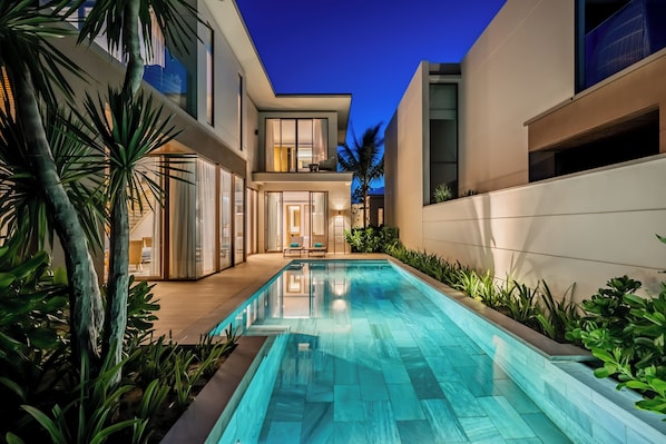Villa Deluxe, 3 habitaciones, alberca privada | Alberca privada