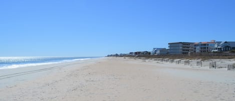 On the beach