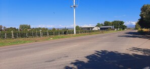 Parkering på området