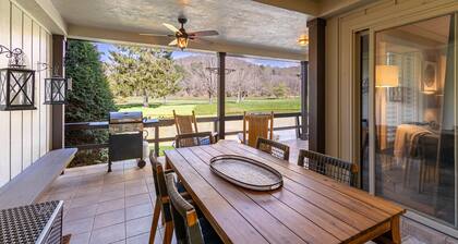 Lakeside Living at Hound Ears: Lake view condo near Boone!