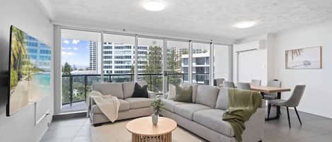 Televisie en een kantoor