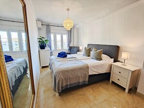 2 Schlafzimmer, Bügeleisen/Bügelbrett, kostenloses WLAN, Bettwäsche