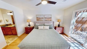 4 bedrooms, iron/ironing board, WiFi (free), bed sheets