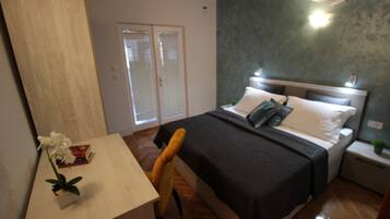 2 makuuhuonetta, ilmainen Wi-Fi, vuodevaatteet