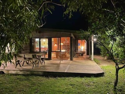 Sandy Point Log Cabin