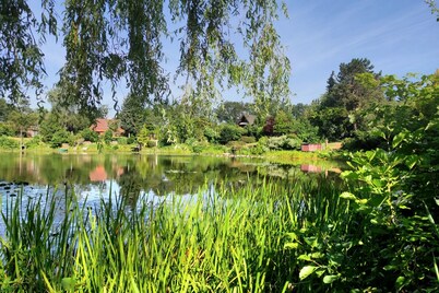 Holiday Home "Zwischen Den Seen" with Private Terraces, Garden & Wi-Fi