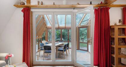 Holiday Home 'Ferienhaus Am Brandorffsee' with Lake View, Private Terrace and Private Garden