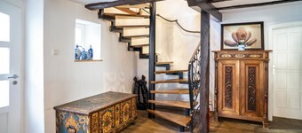 Maison de vacances "Gästehaus Vis À Vis" avec vue sur la montagne, jardin partagé et Wi-Fi