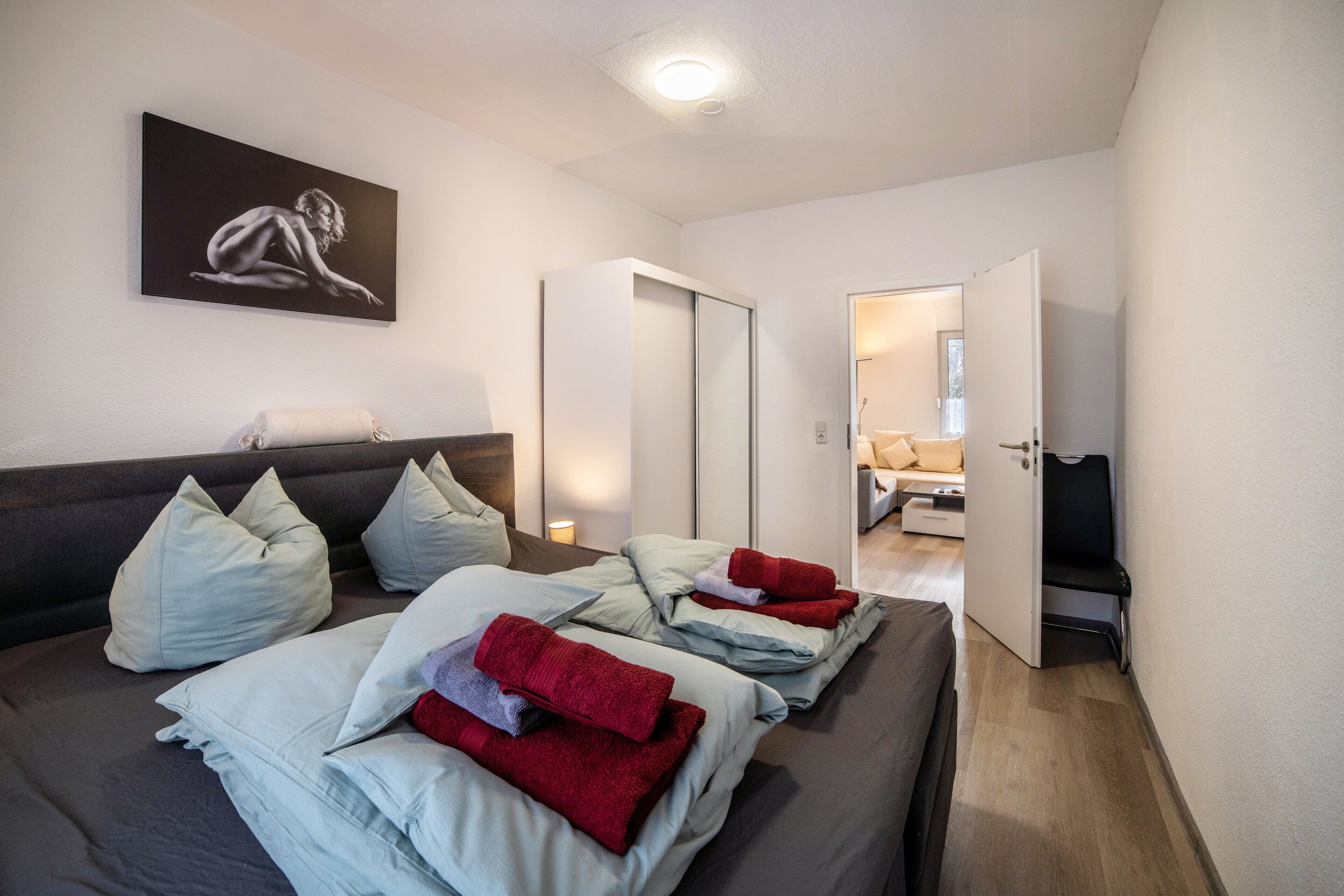 2 chambres, Wi-Fi gratuit, draps fournis