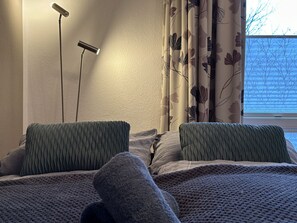 1 sovrum, strykjärn/strykbräda, gratis wi-fi och sängkläder