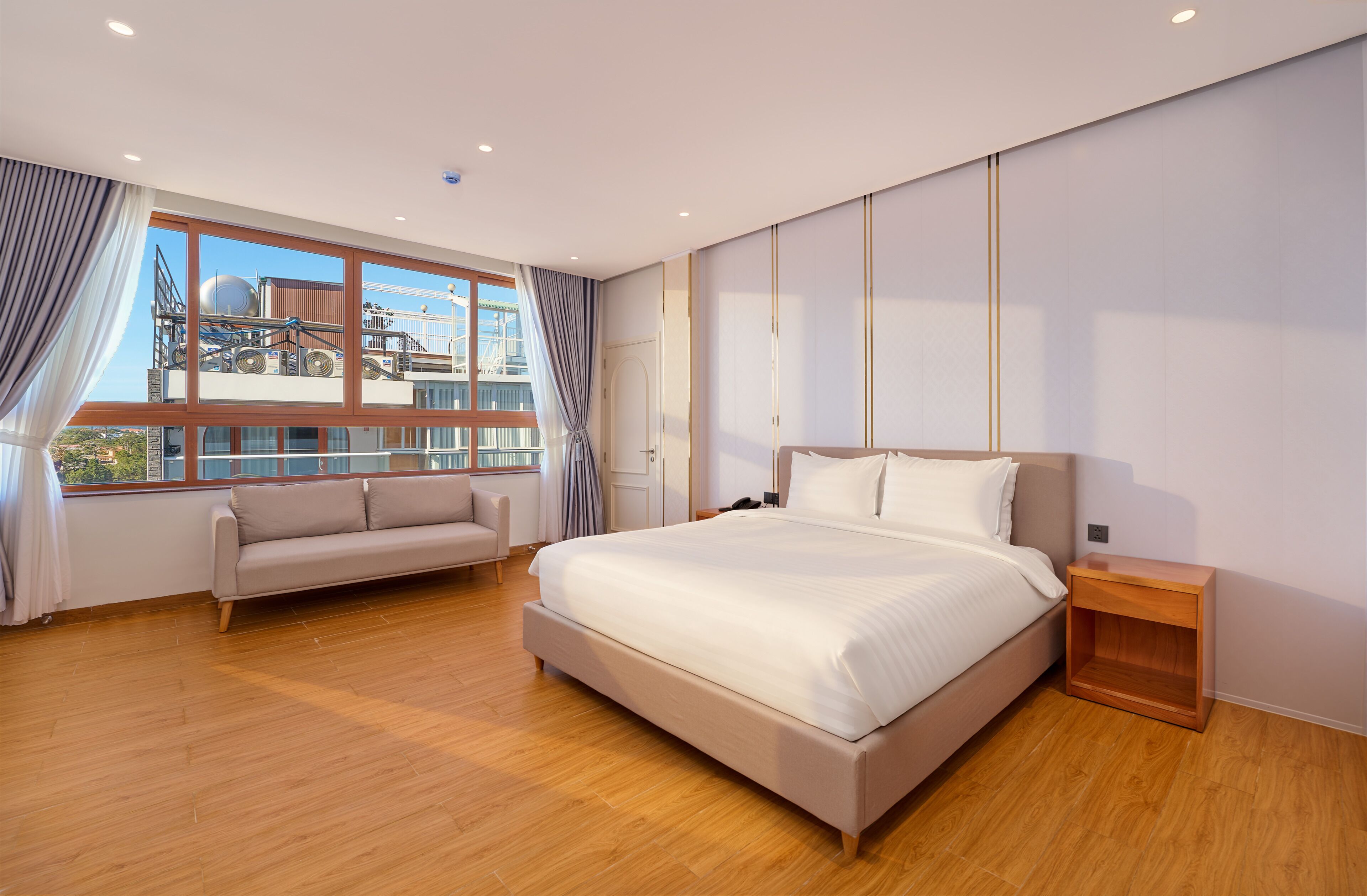 Habitación Premium, vista a la ciudad | Ropa de cama de alta calidad y camas con efecto memoria 