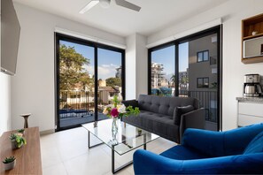 TV - Brand new 2BD condo in Versalles & awesome Rooftop 2BD Condo for rent in Versall (Puerto Vallarta)