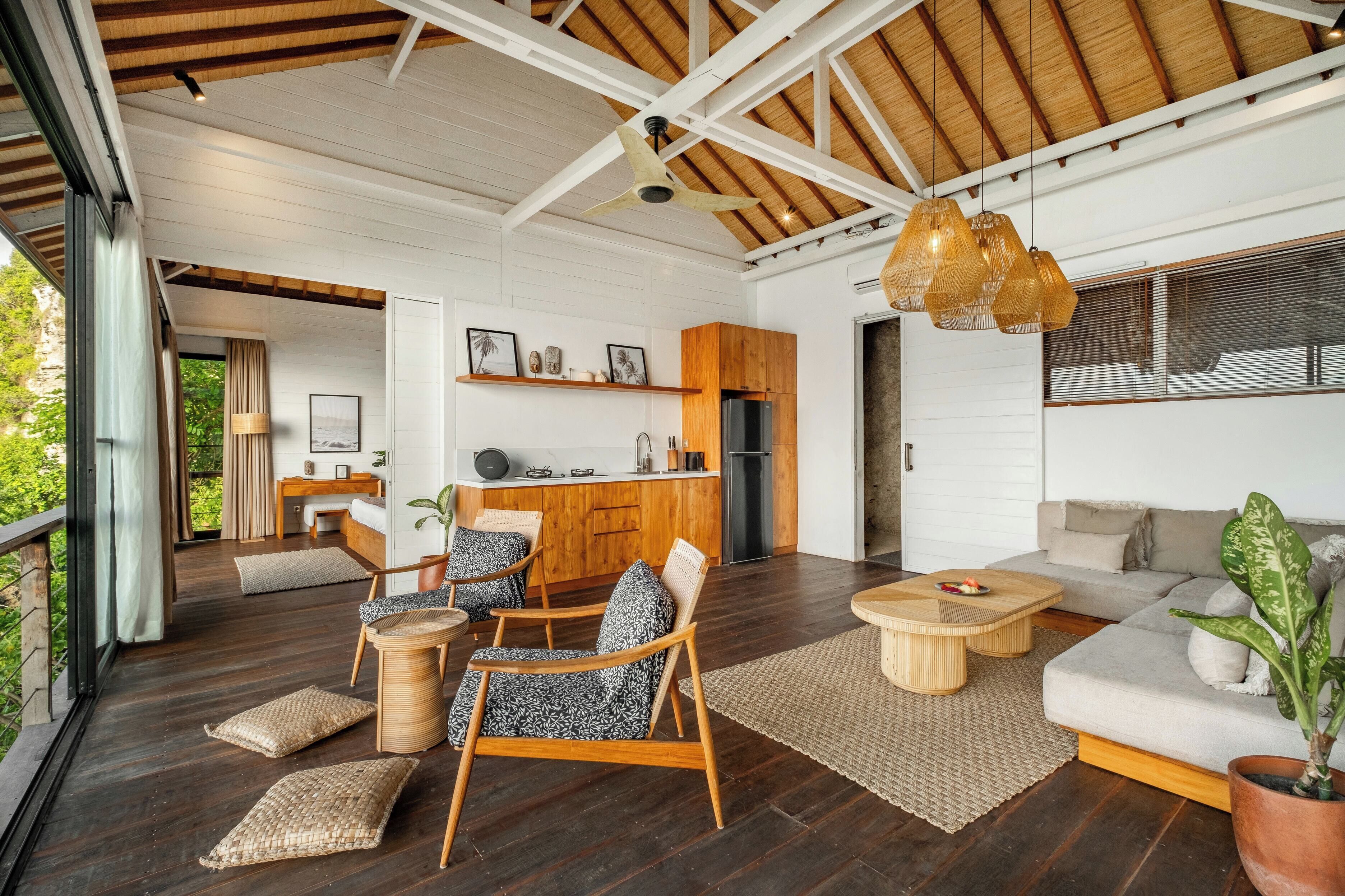 Villa, 1 habitación | Área de sala de estar