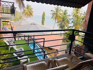 Deluxe Room, Sea View | Balcony view - Casa Tropicana (Panaji)
