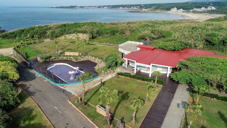 Exterior. Secret island